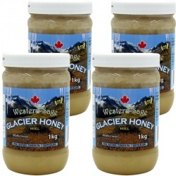 밴쿠버비타민,Western Sage _캐나다 석청꿀 1kg x 4개 셋트 